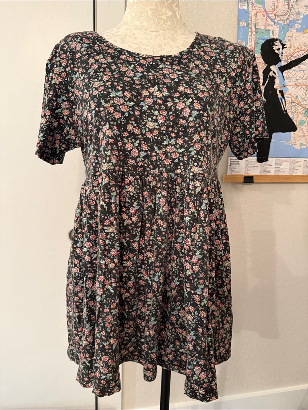 Candice Candice | 90s Vintage Babydoll Floral Dress